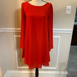 Pinkblush Maternity Dress Size Small  Deep Coral. Excellent Condition!